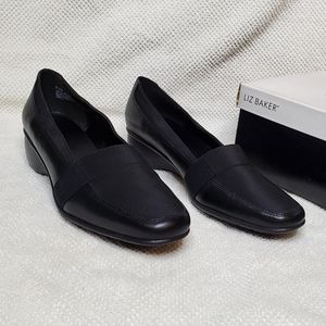 Liz Baker Black Loafers